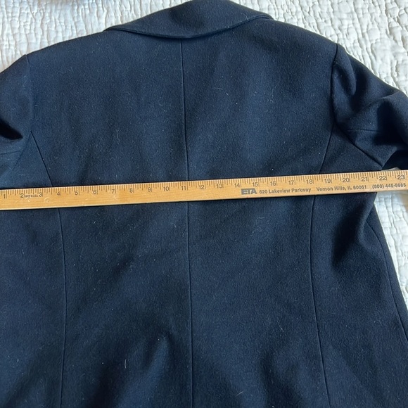 Georgio Armani Semi Cropped Women’s Jacket Double Breasted Button  Zippers Italy - Picture 9 of 16